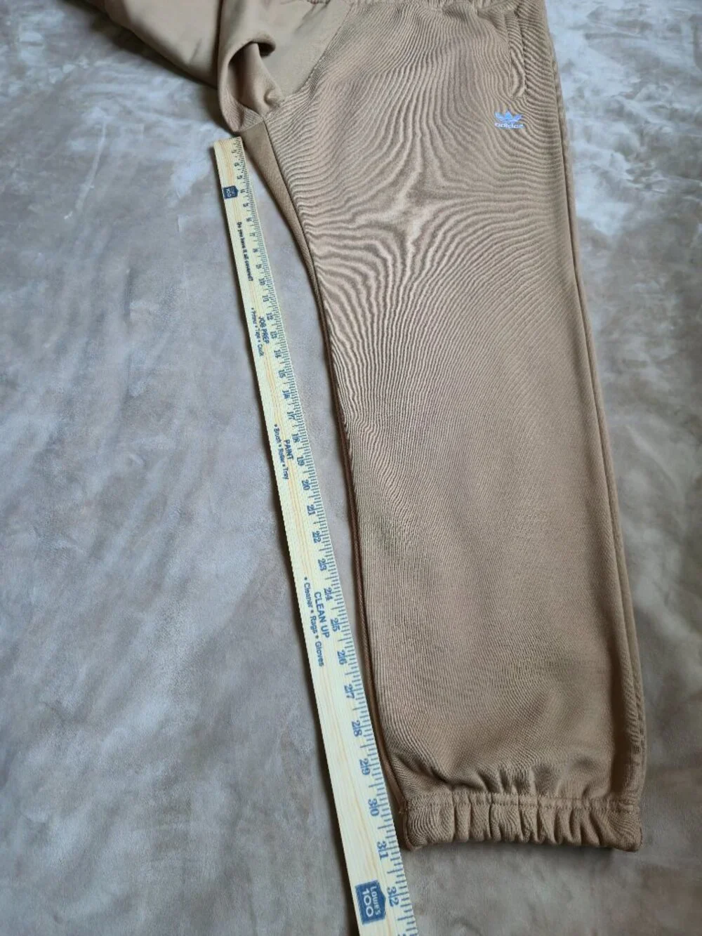 NWT adidas Originals Trefoil Essentials Fleece Joggers Cardboard Tan Men's 2XL